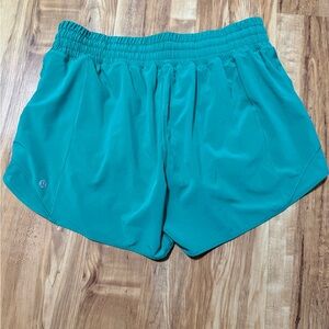 lululemon Turquoise Athletic Shorts
